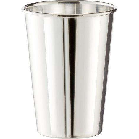 Gobelet Conique en Métal Argenté Lourd, Vase de Table et Tasse, Hauteur 10 cm - PANGIVO (1/5)