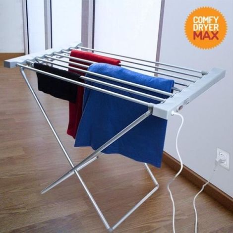 ÉTENDOIR À LINGE ÉLECTRIQUE COMFY DRYER MAX (8 BARRES) (1/2)