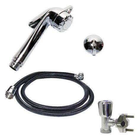 KIT HYGIENE DOUCHETTE AVEC ROBINET AUTOPERCEUR (1/2)