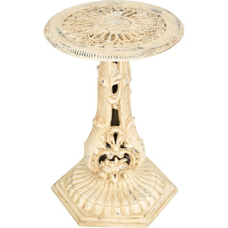 Porte-pot en fonte finition antique