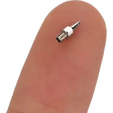 x 0,3 mm Airbrush-Düsen für Farbspritzpistolen mit Schwerkraftzufuhr, Ersatzteile für Spritzpistolen