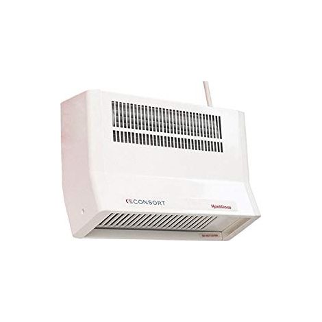 Consort Claudgen BFH2SL 2kW Downflow Fan Heater White