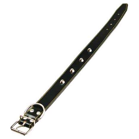 COLLIER POUR CHIEN DOUBLÉ AVEC CLOUS 16x370 mm
