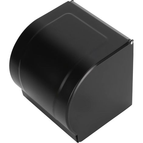 Porte-papier toilette mural en aluminium étanche distributeur papier essuie-mains étagère 12x12x12 cm 278 g (1/5)