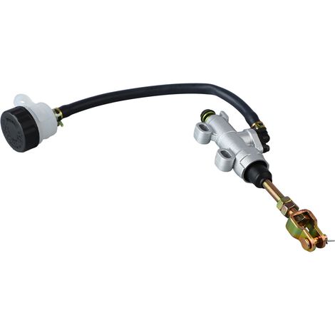 Maître-cylindre de frein arrière pour moto - Pompe de frein universelle compatible avec la plupart des motos (1/5)
