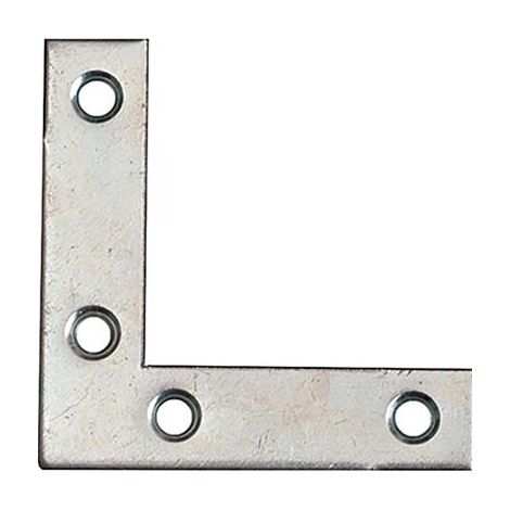 ANGOLARE RINFORZO - ZINCATO S.MM 1,8 CF=PZ 100 MM 70X70X12- 1 confezioni