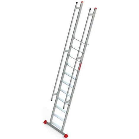 Escalera de apoyo con ganchos para entreplantas y altillos Peldaños 13 SAS450 FARAONE (1/5)