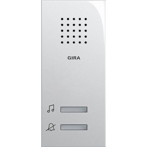 Gira 120003 Sistema 55 Campanello moderno bianco 17x10x5 cm