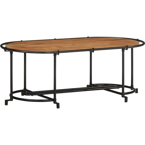 Maison Exclusive - Table basse 110x55x40 cm bois massif d'acacia (1/5)