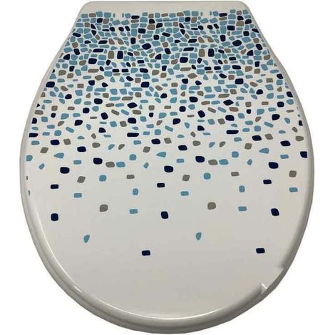 Trade Shop - COPRIWATER IN PLASTIC ERGEBNISSE TABELLE WC 44X36.5 CM MOSAIC FANTASY - -3,5 - (1/4)