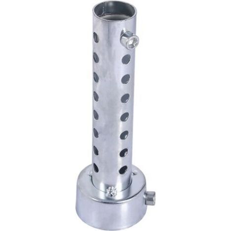 Pair Silencieux d'échappement universel pour moto, DB Killer, insert de chicane argenté 45 mm (1/5)