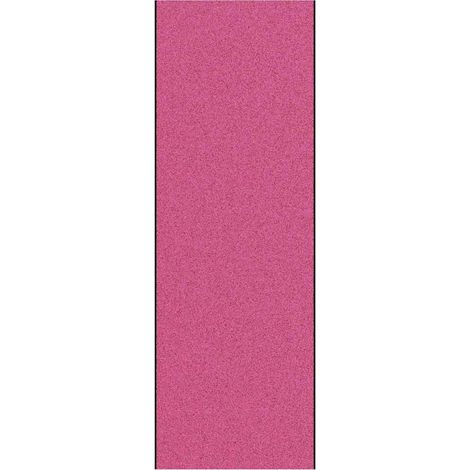 Zerbino d'ingresso moderno rettangolare per interni/esterni 120 x 350 cm design pulito resistente poliammide rosa 020057945