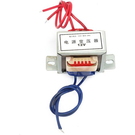 Naroote Puissant Transformateur de Puissance électrique de Tension de Sortie AC 12 V/24 V pour un Usage Domestique, Convertisseur de Puissance électrique de Haute qualité pour le Ménage, Noyau en