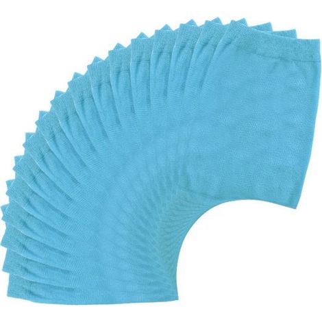 Los de 30 filtros de calcetín azules para piscina.