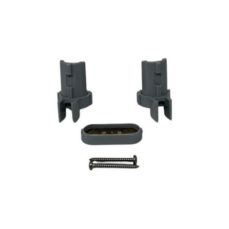 Ricambio cerniera completa cromo per serie Lunes S Novellini R02LUSO1-K (1/2)