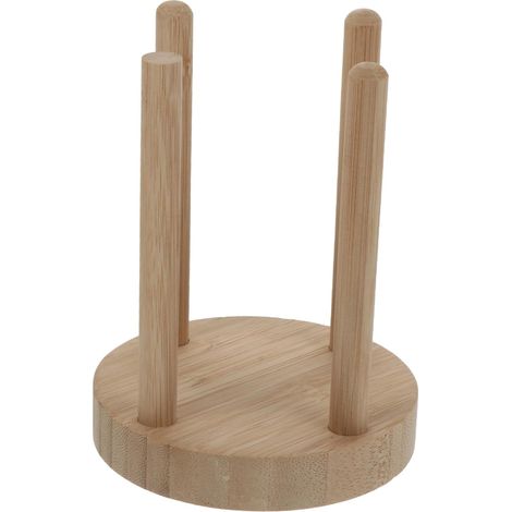 Porte-gobelets Jetable Bois Support De Rangement pour Gobelets Papier Organisateur Simple