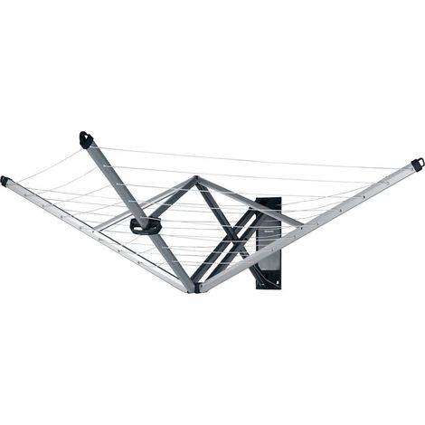 Essiccatoio da giardino Wallfix L.25 m BRABANTIA (1/5)