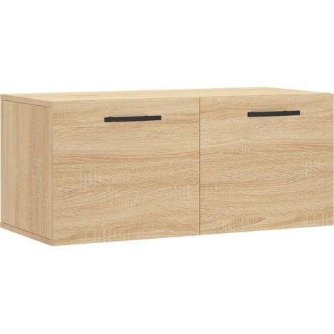 Maison Exclusive - Armario de pared madera ingeniería roble Sonom (1/5)