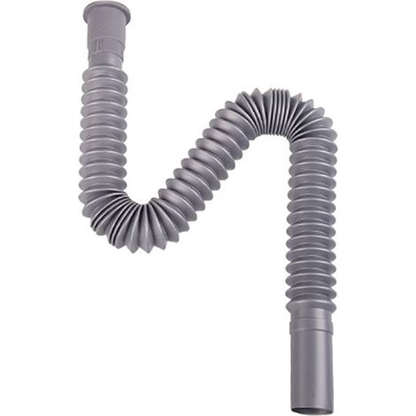 1 Tuyau De Vidange, Fermeture Automatique, Anti-Odeur, Flexible PP PVC, Pour Lavage Et Évier