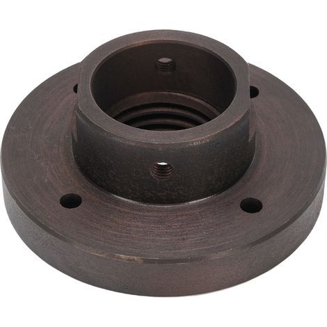 3-Zoll-Drehbankspindeladapter, Sitzteile für die Holzbearbeitung, Zubehör mit 33 mm Lochdurchmesser, braunes Kupfer (1/5)