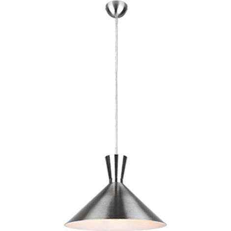 Suspension ENZO métal chromé Ø35 réglable 150 cm E27 (1/5)