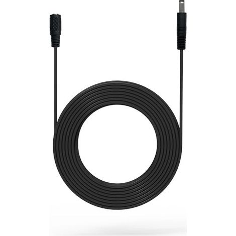 Ezviz – Rallonge noire pour câble d'alimentation 5m – Compatible caméras extérieures – Autre accessoire de vidéosurveillance
