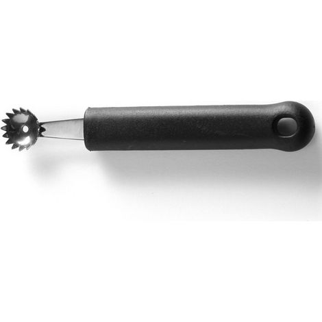 Cuchillo decorativo de bola de acero inoxidable con bordes dentados - Hendi 856024 (1/3)