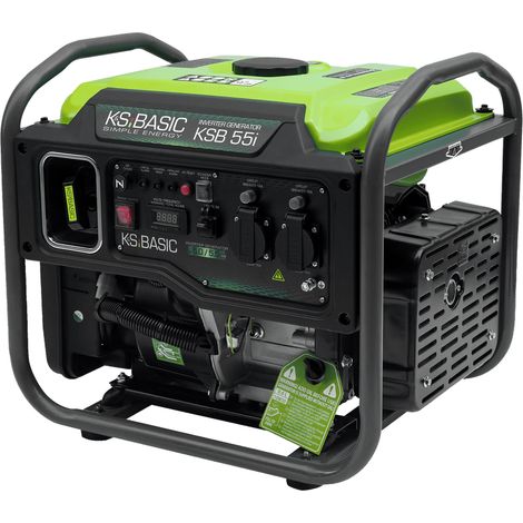 Generatore di corrente a benzina Inverter KSB 55i, 5.5 kW, Onda Sinusoidale Pura, Avviamento Elettrico, Modalità ECO (1/5)