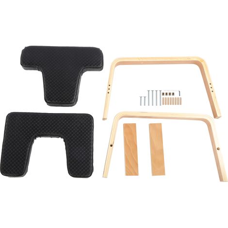 Tabouret de yoga en bois haut de gamme pour appui tête, chaise multifonctionnelle de fitness à domicile, outil d'assistance (1/5)