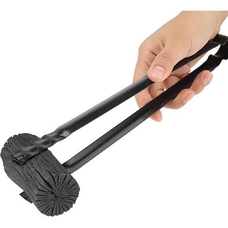 Support À Charbon Pour Barbecue, Pince Longue Et Résistante À La Chaleur Avec Poignée Ergonomique Pour La Cuisine En Plein Air, Le Camping Et Les Pique-niques (1/5)