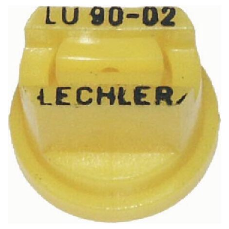 Tobera est谩ndar doble chorro plano LU 90掳 02 amarillo pl谩stico Lechler LECHLER LU9002POM