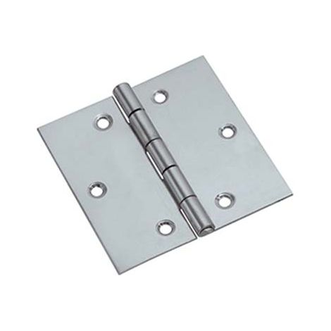 CERNIERA QUADRA 3317 VALTOCE - INOX PERNO FISSO MM 40X40X0,8- 24 pezzi