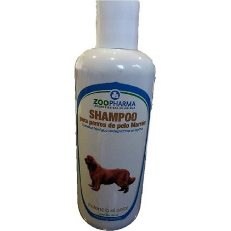 Zoopharma shampu marrone cane, speciale per cani con capelli castani, 250 ml