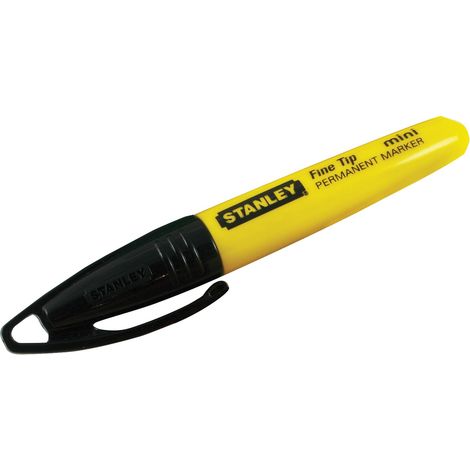 STANLEY MINI SCHWARZER MARKER MIT RUNDER SPITZE (1/3)