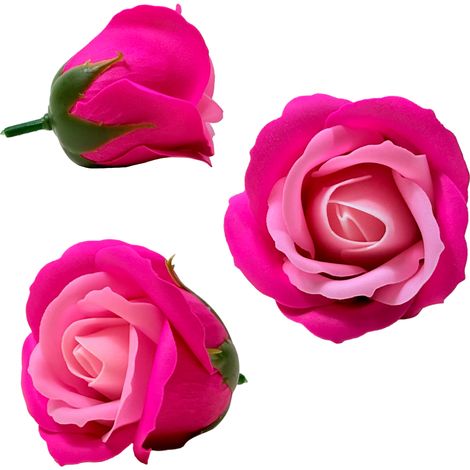 Rosa de jabón bicolor - Rosa y fucsia (1/5)
