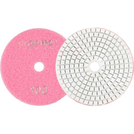 Scheibe Strend Pro Premium P100, 100 mm, Polierscheibe, Diamant, Klettverschluss (1/5)