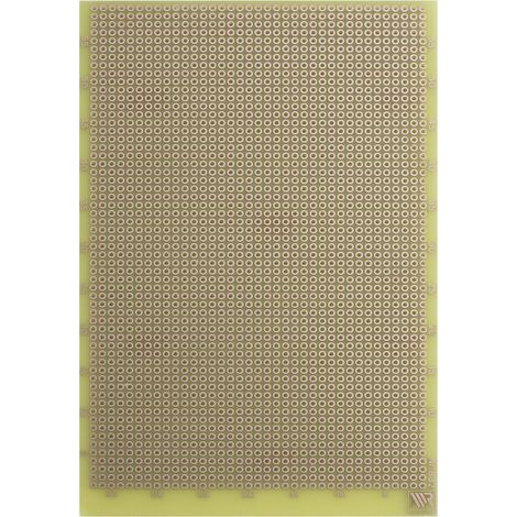 Rademacher WR-Typ 832-EP Experimentierplatine Epoxyd (L x B) 160 mm x 100 mm 35 µm Rastermaß 2.54 m