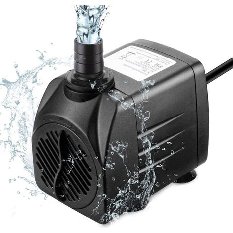 Mini pompe à eau submersible 25 W 1500 l/h 220 V 1,5 m, moteur sans balais (1/5)