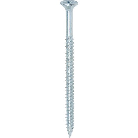 TIMco Twin Thread Zinc Countersunk Woodscrew 12 x 31/2 Qty 100