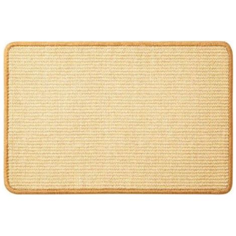 Tapis à griffer pour chats – 60 x 40 cm, en fibre naturelle de sisal résistante, design horizontal pour protéger canapés et moquettes (1/5)