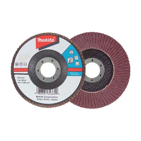 Meule-éventail Makita 125 mm P120 1 unités