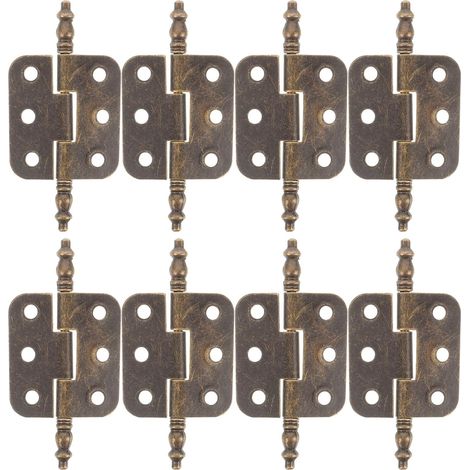 10 pièces Lot de Charnières Rétro Fer (1/2)