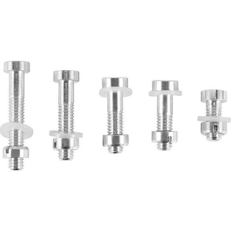 5Pièces Séries Vis M2, XU,5 Kit complet de Rondelles D'éCrou Boulon Platine Tourne-Disque Stylet à Cartouche Vinyle LP - KZQ (1/4)