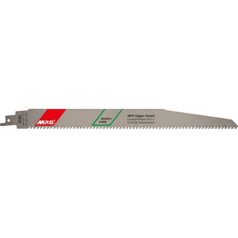 MPS - Hoja de sierra de sable Profi-Top-Carbide-Line 4180 - herramienta profesional duradera, calidad garantizada, envío en 24h