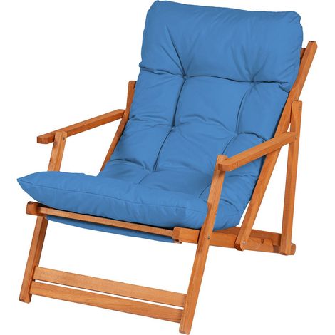 Chaise d'extérieur Stintino, Dossier Inclinable, une Chaise, Marron (1/5)