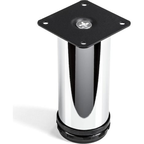 Möbelfuß JIM Chrom poliert Ø 50 mm Höhe 120 mm (1/5)