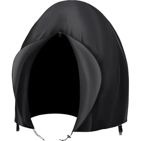 Double hanging seat cover, egg chair cover for outdoor use, double seat cover with zipper, dust cover for garden furniture, lawn, porch, garden (1/5)