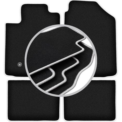 Tapis de sol Carlux argentés pour : Pontiac Vibe hatchback (2003-2008) (1/5)
