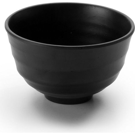 Bol en mélamine rond 12.5Ø - Noir