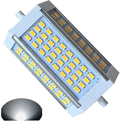 Ampoule LED R7s 118 mm 30 W à intensité variable, lumière du jour 6000 K, 220 V CA, 3000 lm, remplacement (1/5)
